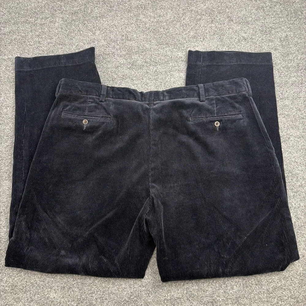 POLO RALPH LAUREN Men's Preston Pant  Corduroy Cords 42 x32 Vintage Dark Navy